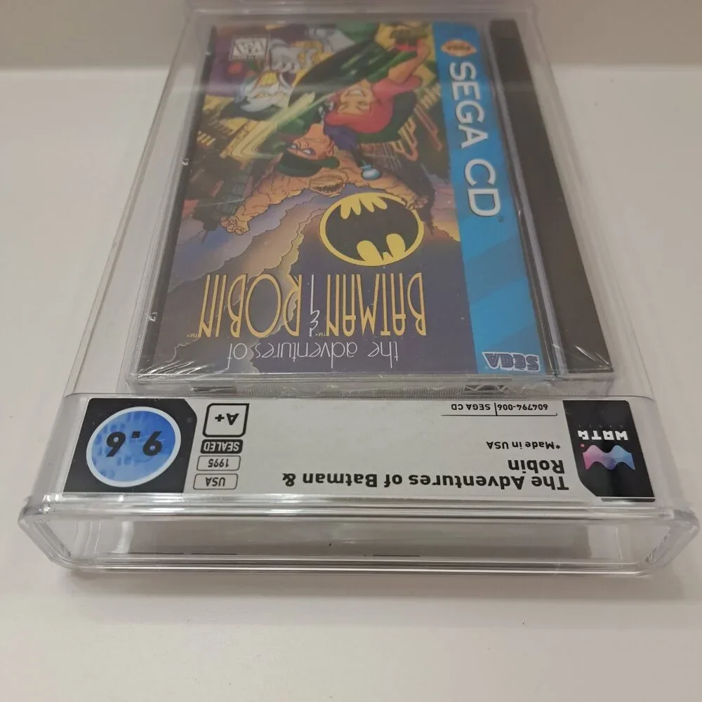 Adventures Of Batman & Robin (Sega CD) WATA 9.6 A++ NEW Factory Sealed MINT!